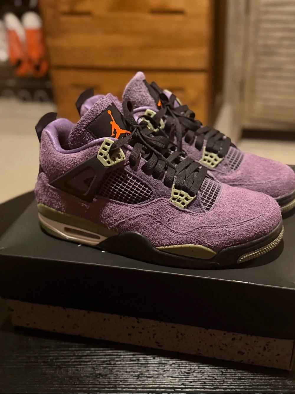 Jordan 4 Retro Canyon Purple